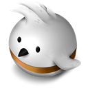 twitter, bird, Orange Black icon