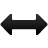 Slide, Arrow Black icon