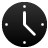 watch, Clock, time, history, Wait Black icon