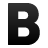 Bold, Font Black icon