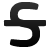 strokethrough, Font Black icon