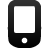 phone, touch Black icon