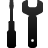 Wrench, settings, tools Icon