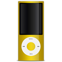 yellow, 5g, nano, ipod Black icon