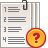 quiz, Questionaire, survey Linen icon