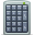 numpad, Keypad DarkSlateGray icon