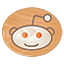Reddit SandyBrown icon