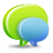 talk, references, forum, Chat GreenYellow icon
