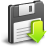 load, save, download DimGray icon