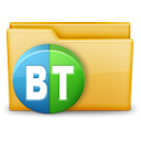 torrent, Folder Black icon