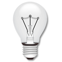 bulb Black icon