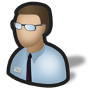 Administrator, user Black icon