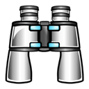 Binoculars Black icon