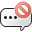 delete, Comment WhiteSmoke icon