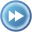 Forward, Fast SteelBlue icon