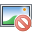 delete, landscape, img Icon