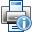 printer, Information DimGray icon