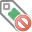 tag, 3delete, green Gray icon