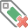 green, tag, delete Gray icon