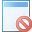 delete, document AliceBlue icon