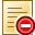 delete, Note Khaki icon