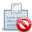 Message, delete LightSlateGray icon