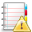 Notebook, Error DarkGray icon