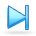 skip, Forward SteelBlue icon