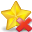 delete, star Khaki icon