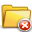 Folder, delete Icon