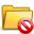 Folder, delete SandyBrown icon