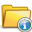 Folder, Information SandyBrown icon