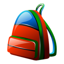 Backpack Black icon