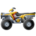 racing, Atv Black icon