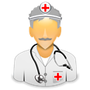 physician, doctor Black icon