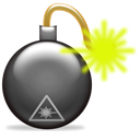 Bomb Black icon