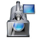 Videocam Black icon