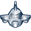 Plane Black icon