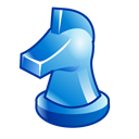 chess, trojan, horse Black icon