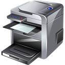 printer, Multifunction DarkSlateGray icon