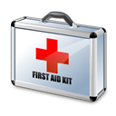 First, Kit, Aid Black icon