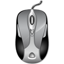 Mouse, hardware Black icon
