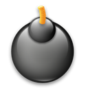 Bomb Black icon