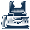 Fax DarkSlateGray icon