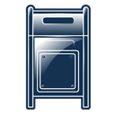 Mailbox DarkSlateGray icon