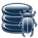 debug, Definitions, bug, Database, virus DarkSlateGray icon