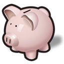 savings, oink, Money, piggy, Bank Black icon