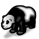 panda Black icon