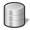 Database Black icon