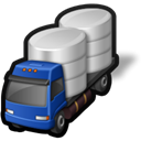 Data, transport Black icon